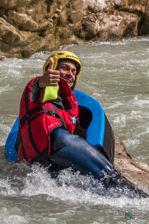 photo hydrospeed nage eau vive verdon